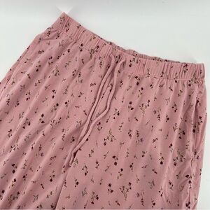 Victoria’s Secret Soft Modal Pajama Pants Pretty Pink Floral XS